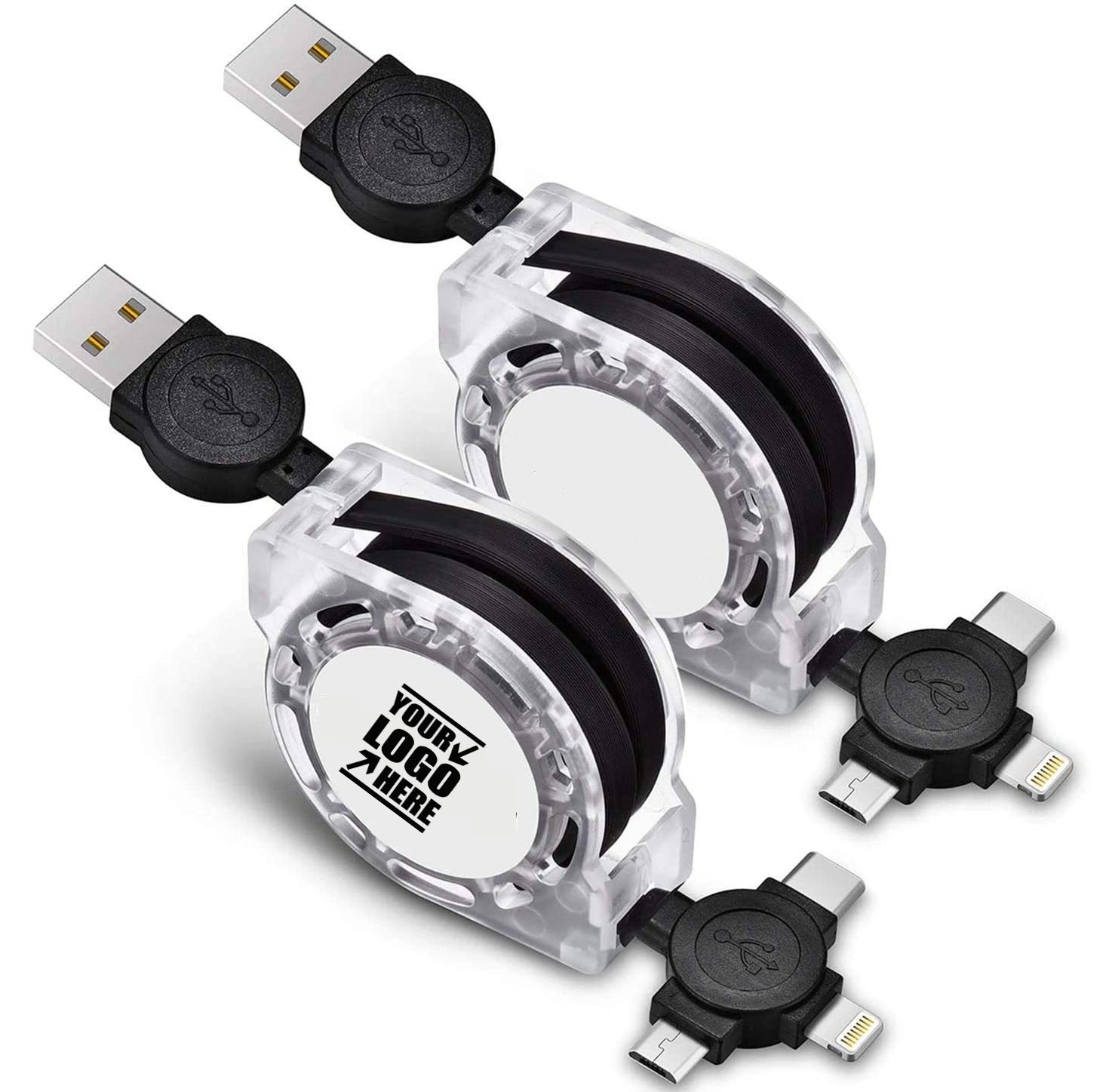 5Ft/1.5m Retractable Fast Charger Cord 3