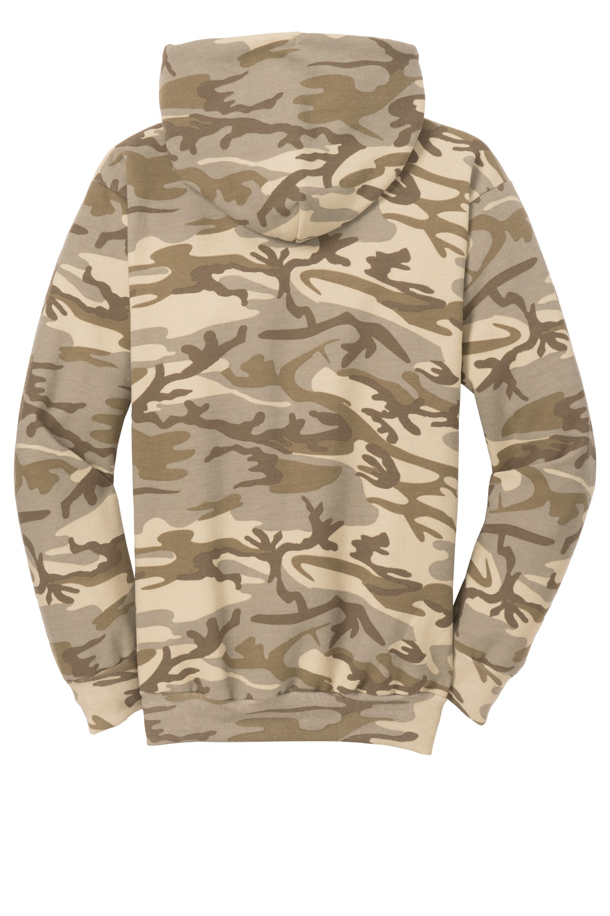 Port & Co Core Fleece Camo Pullover Hooded Sweatshirt. PC78HC 70