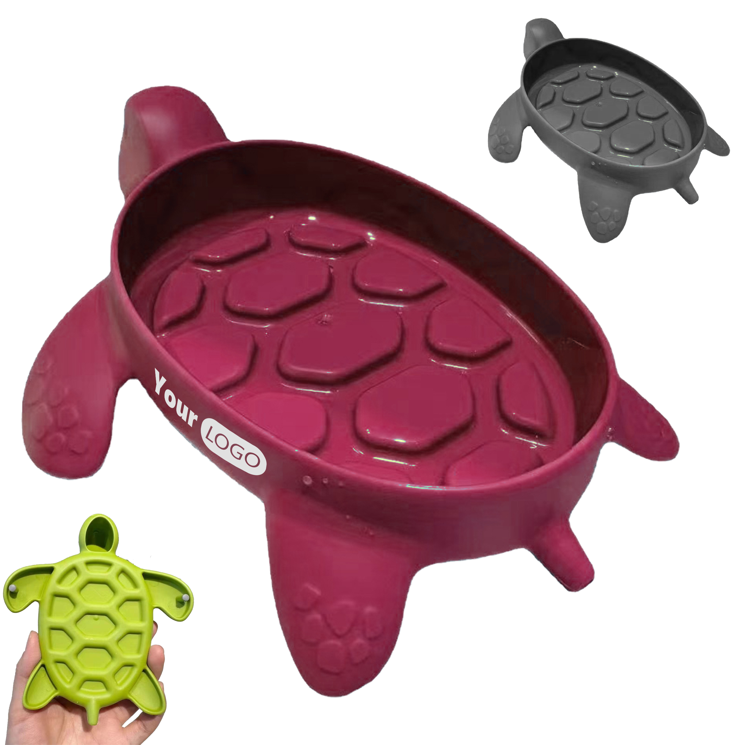 Polypropylene Fun Turtle Soap Box For Bathrooms 2