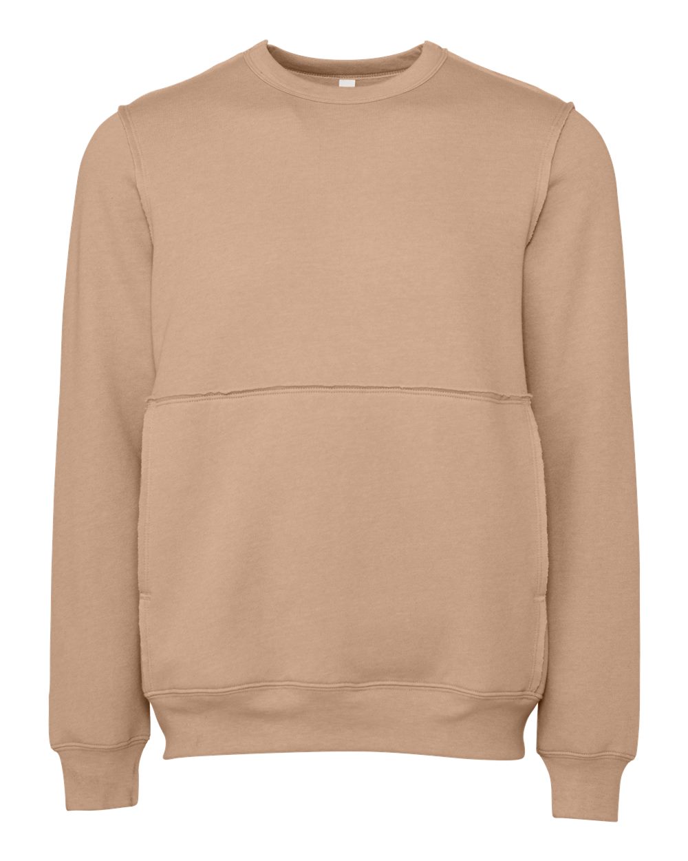 FWD Fashion Raw Seam Crewneck Sweatshirt - 3743 1