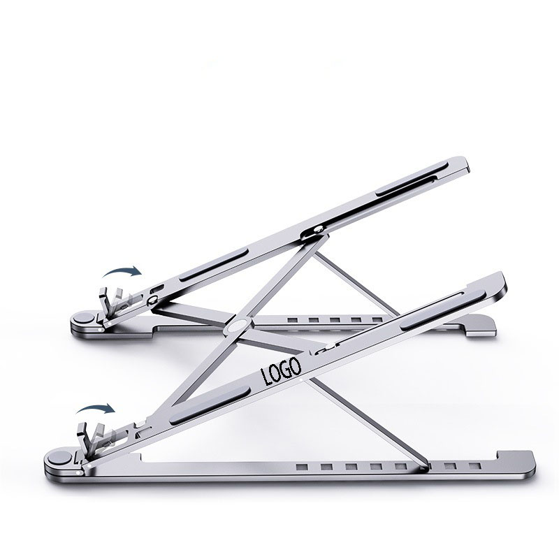 Adjustable Computer Riser Aluminum Ergonomic Desktop Holder ---- 14" to 17.3" 2