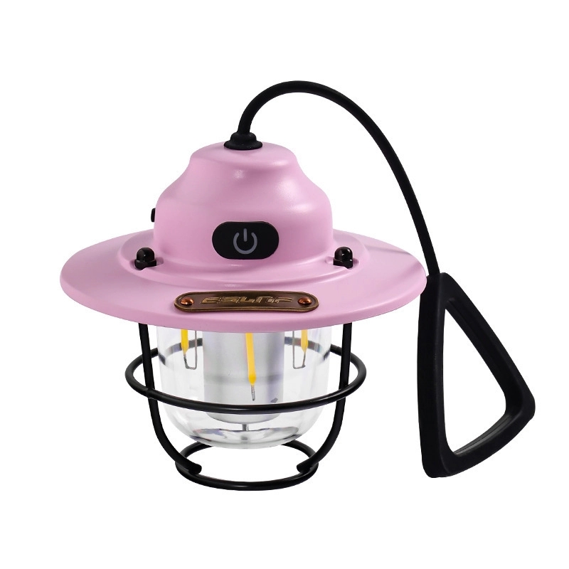 Retro Outdoor Camping LED Light & BBQ Picnic Party Lantern 5