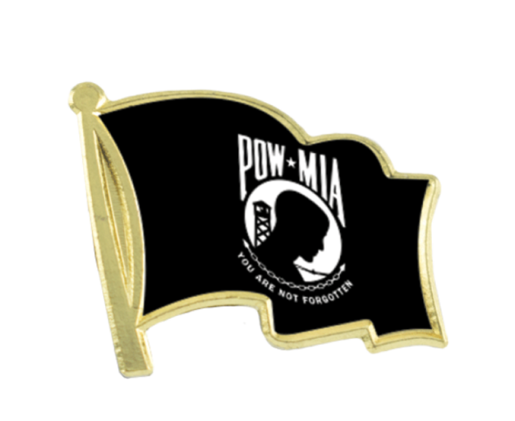 Express Texture Tone 1" Flag Lapel Pin 5