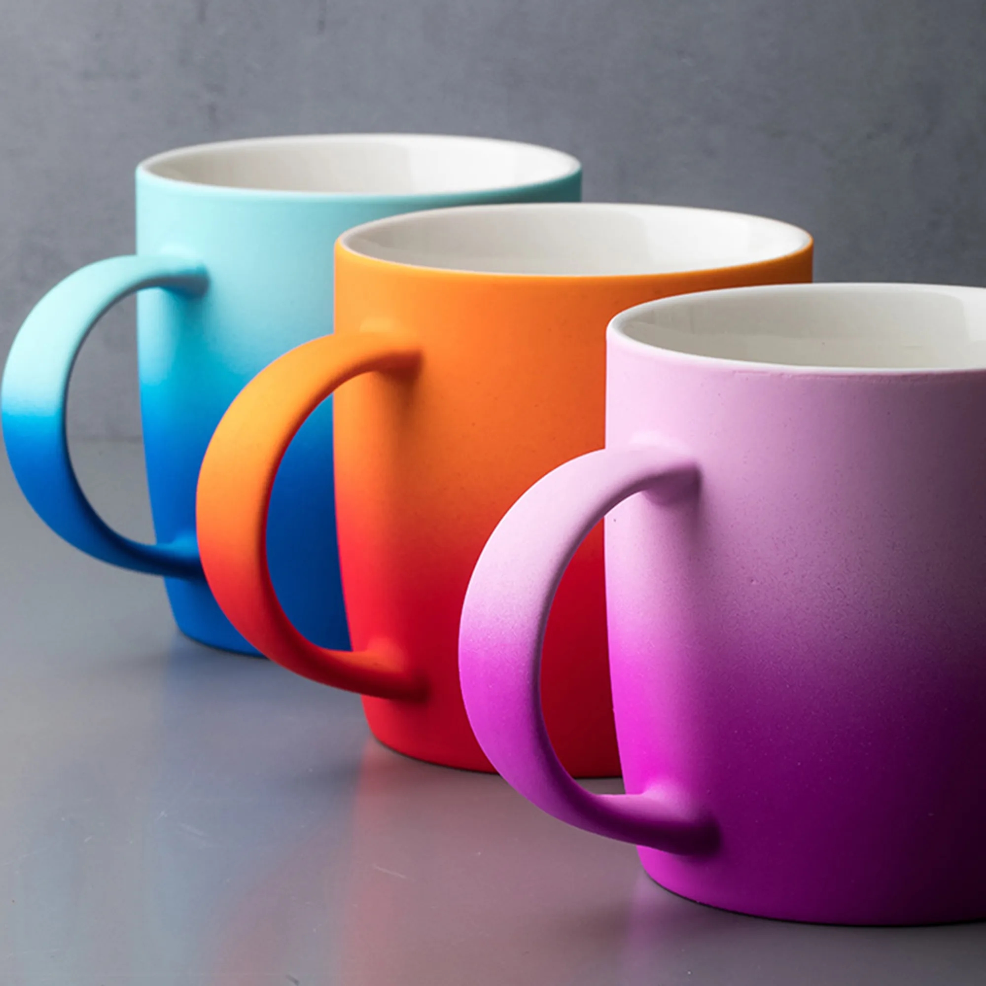 Gradient Color Ceramic Coffee Mug 5