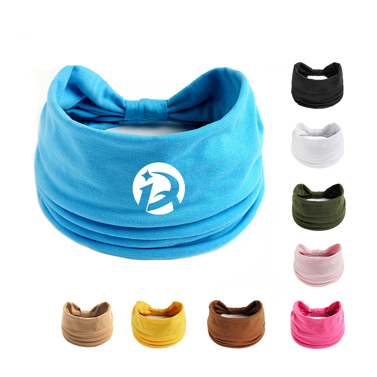 Polyester Spandex Yoga Headband 2