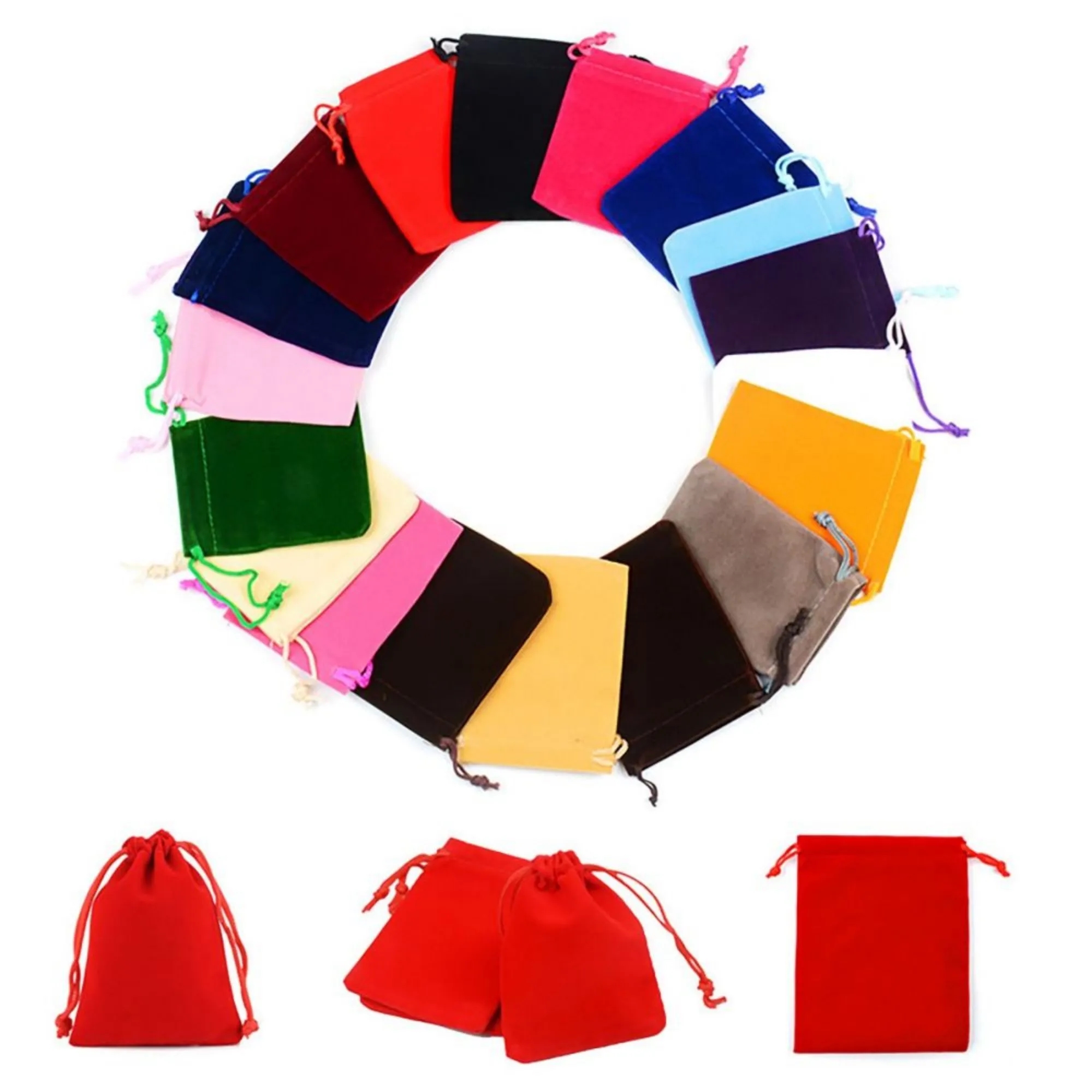Fleece Drawstring Gift Bags 2