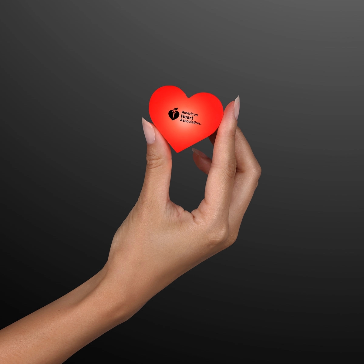 LED Blinking Red Heart Clip 1