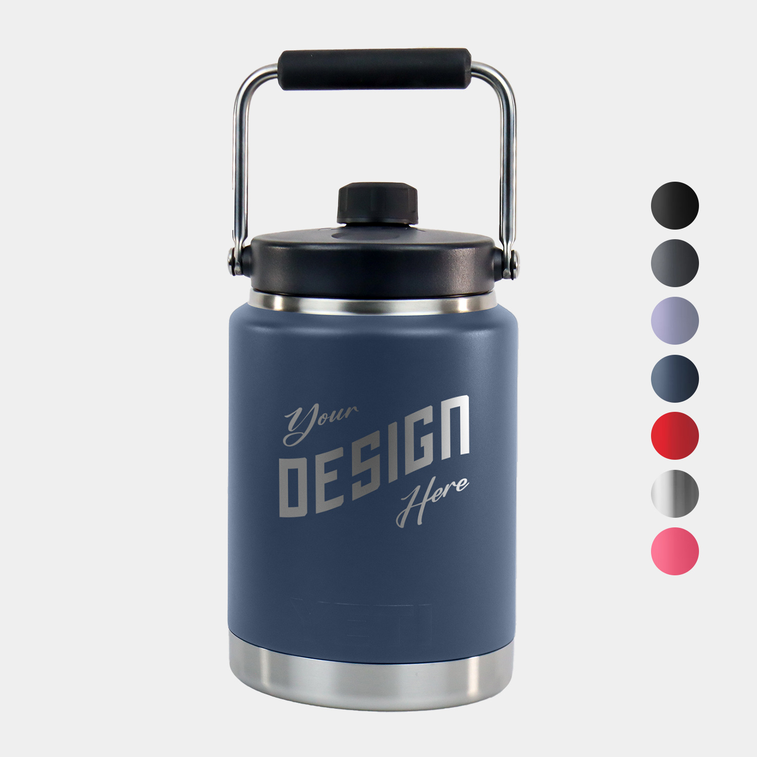 1/2 Gallon YETI® Rambler Stainless Steel Insulated MagCap Water Jug 1