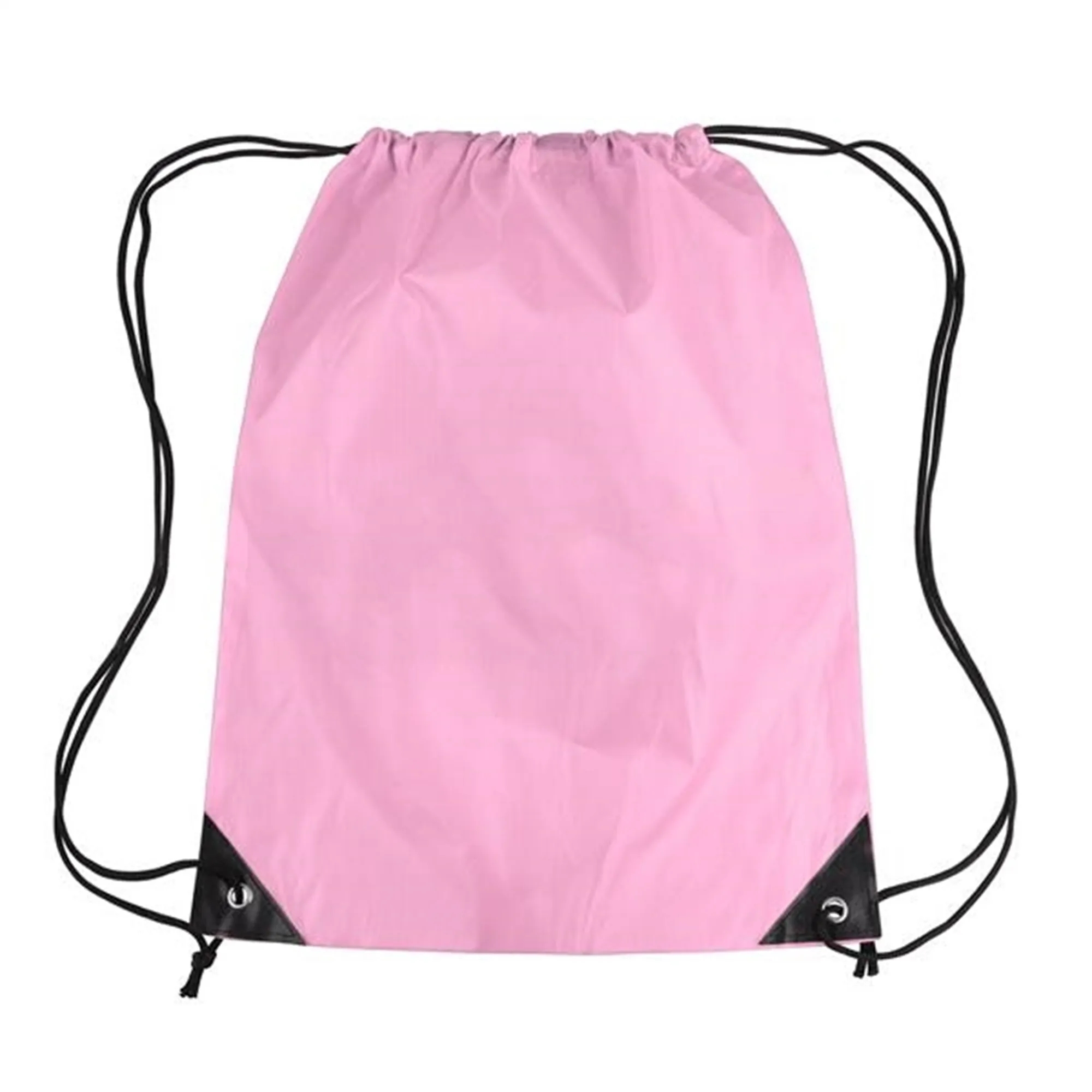 14" x 17" Polyester Drawstring Backpack 11