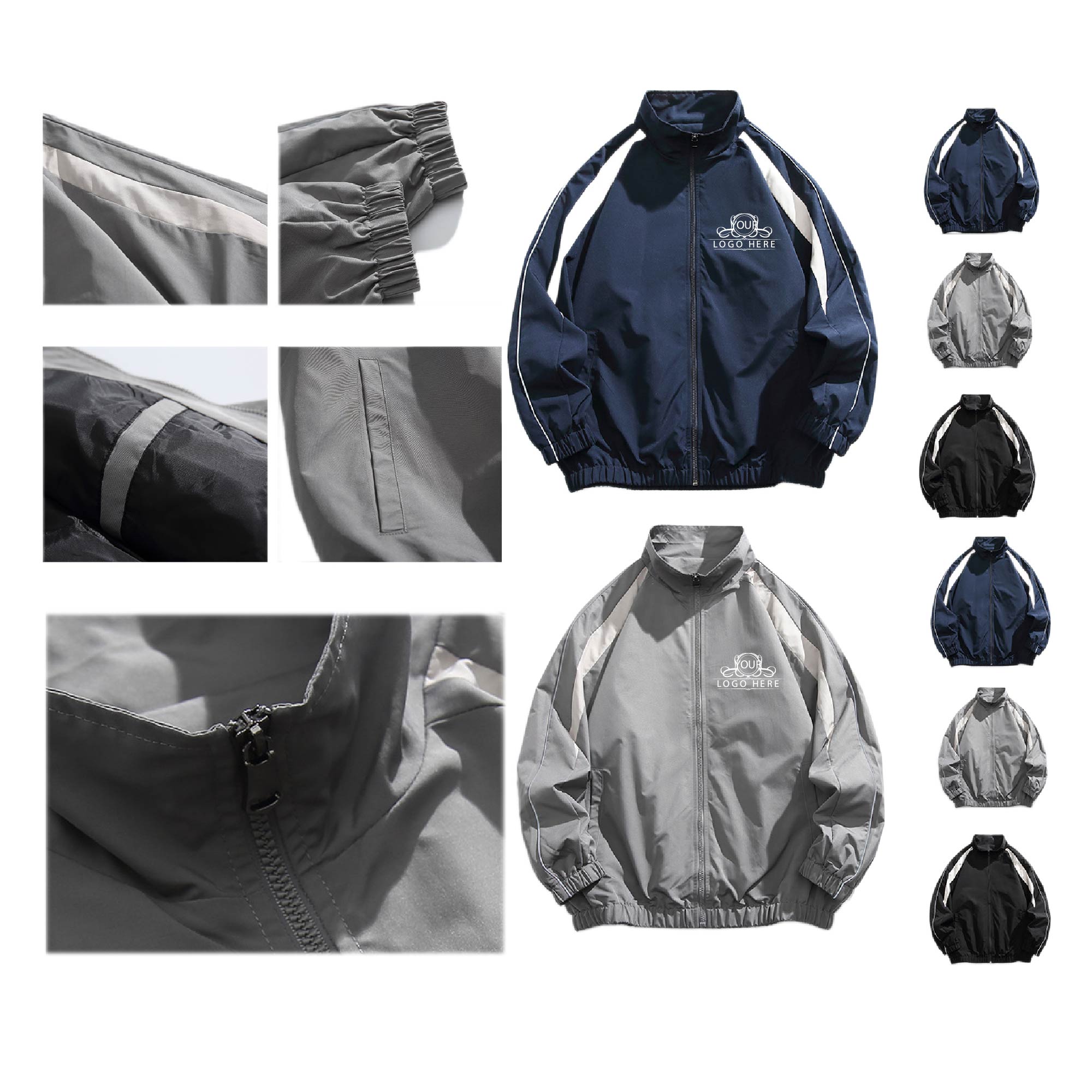 Zip Track Jacket 1