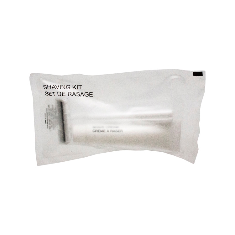 Generic Shave Kit in a Frosted Sachet 1