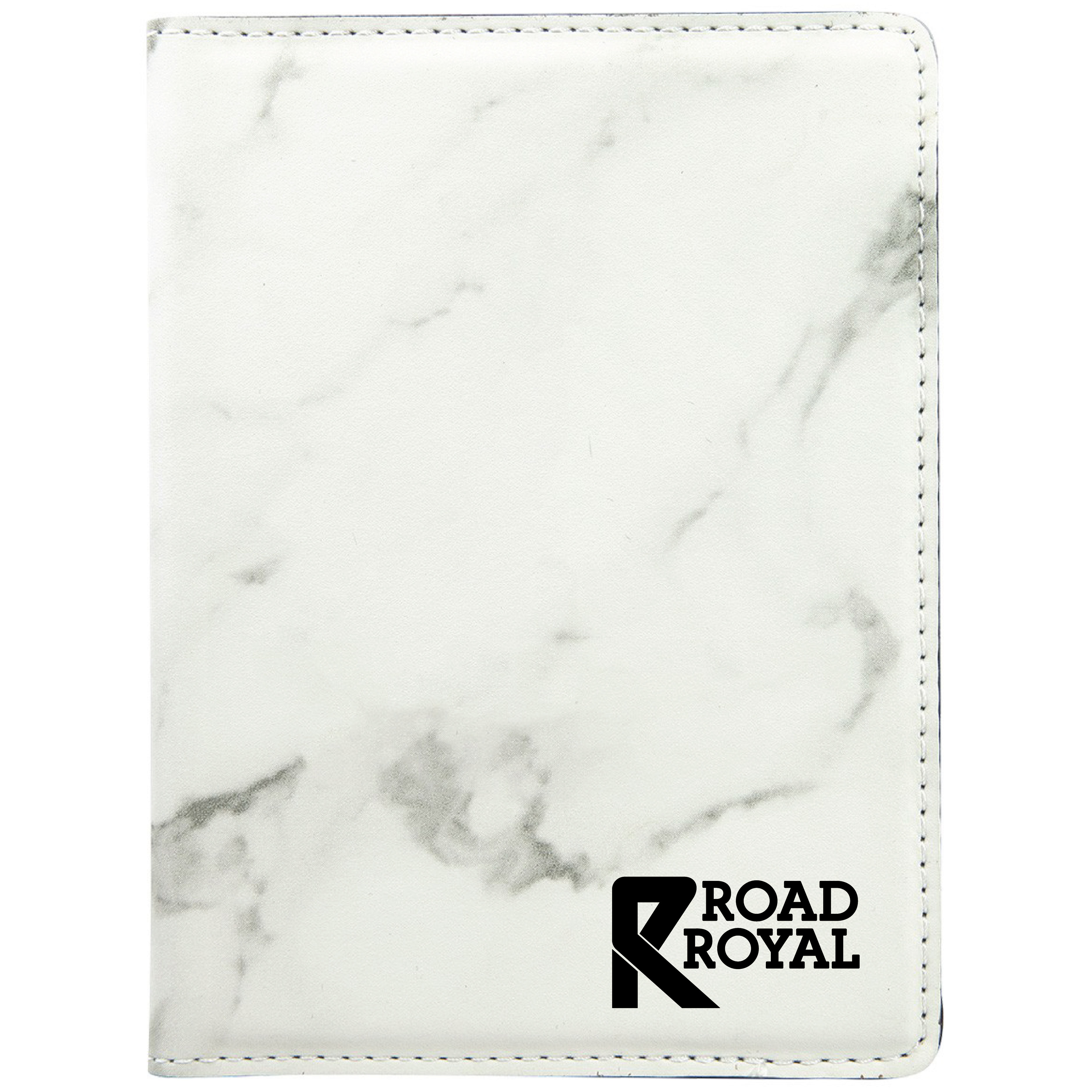 Marble Leatherette Passport Holder 3