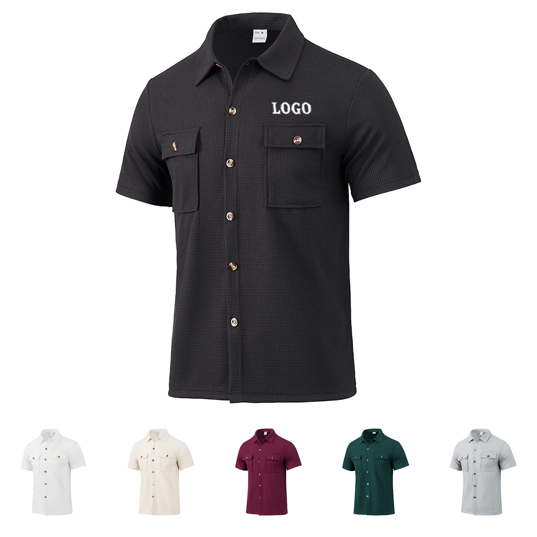 Men's Relaxed Stretch Short Sleeve Shirt 2