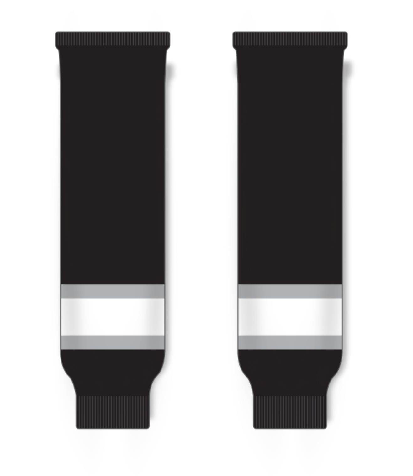 Knitted Striped Hockey Socks HS630-G11 81