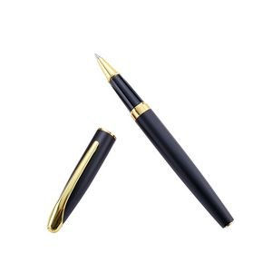 Gold Clip Metallic Retractable Cap Signing Pen 24
