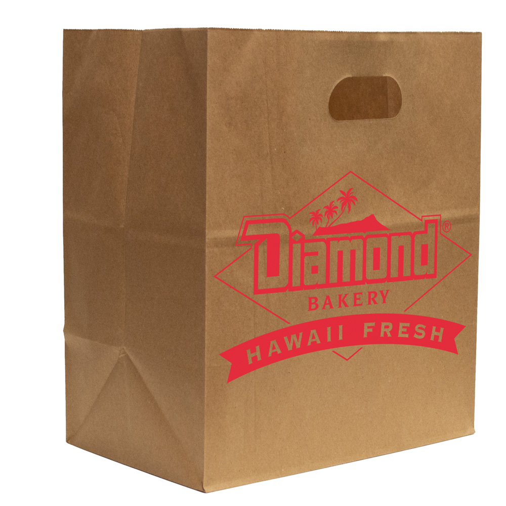 Kraft Die Cut Handle Bags