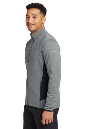 Eddie Bauer Full-Zip Heather Stretch Fleece Jacket. EB238