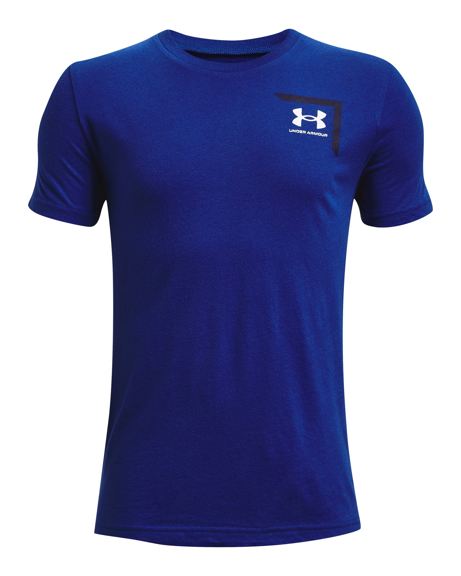 Boys' UA Logo Wordmark Short Sleeve 3