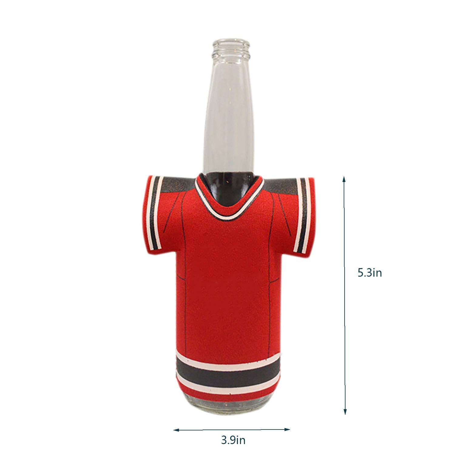 12oz T Shirt Neoprene Insulated Bottle Sleeves 6