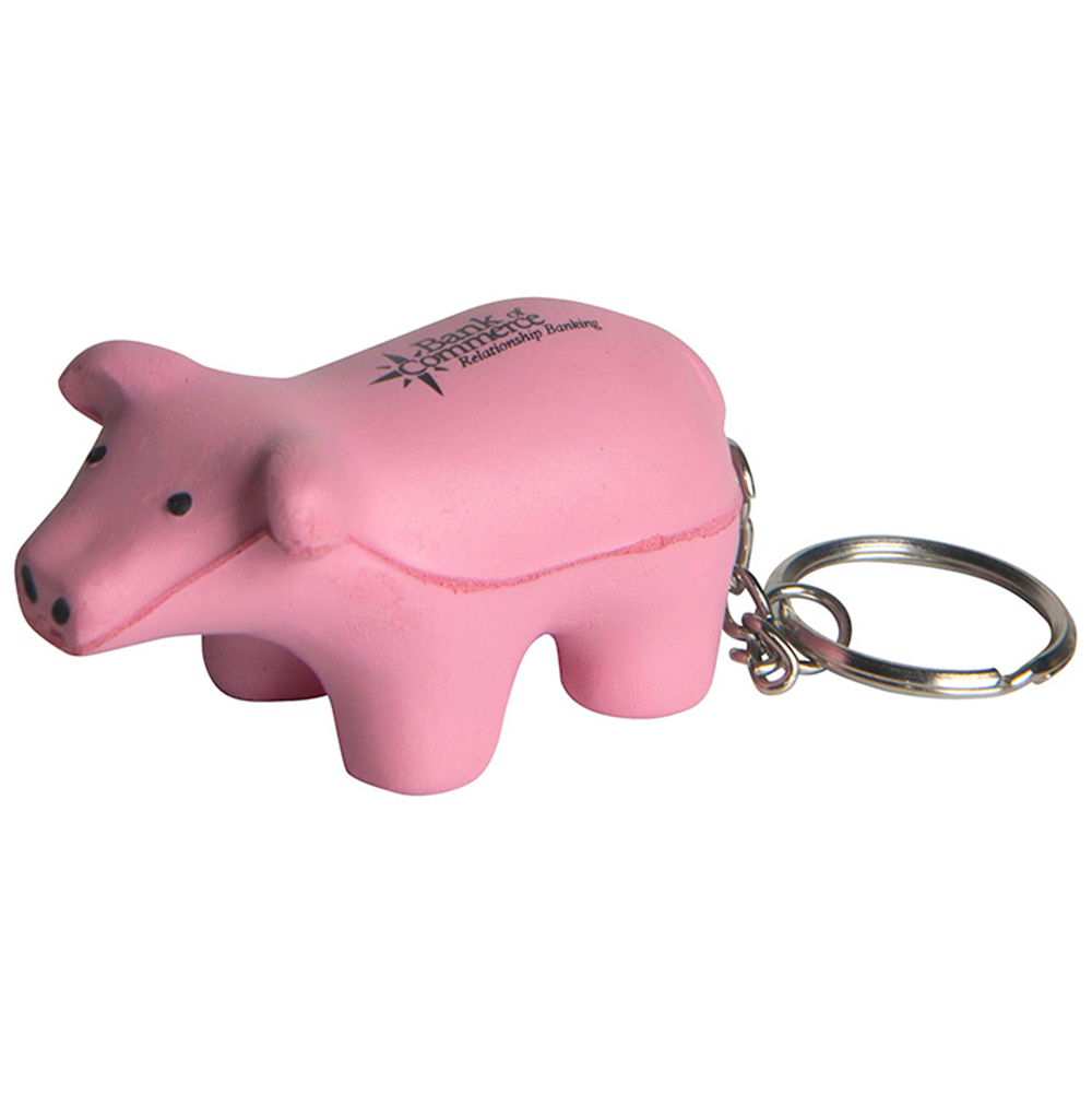 Pig Keyring Stress Reliever 2
