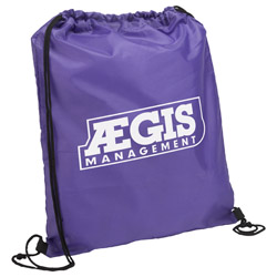 Quick Sling Polyester Budget Drawstring Bag 30