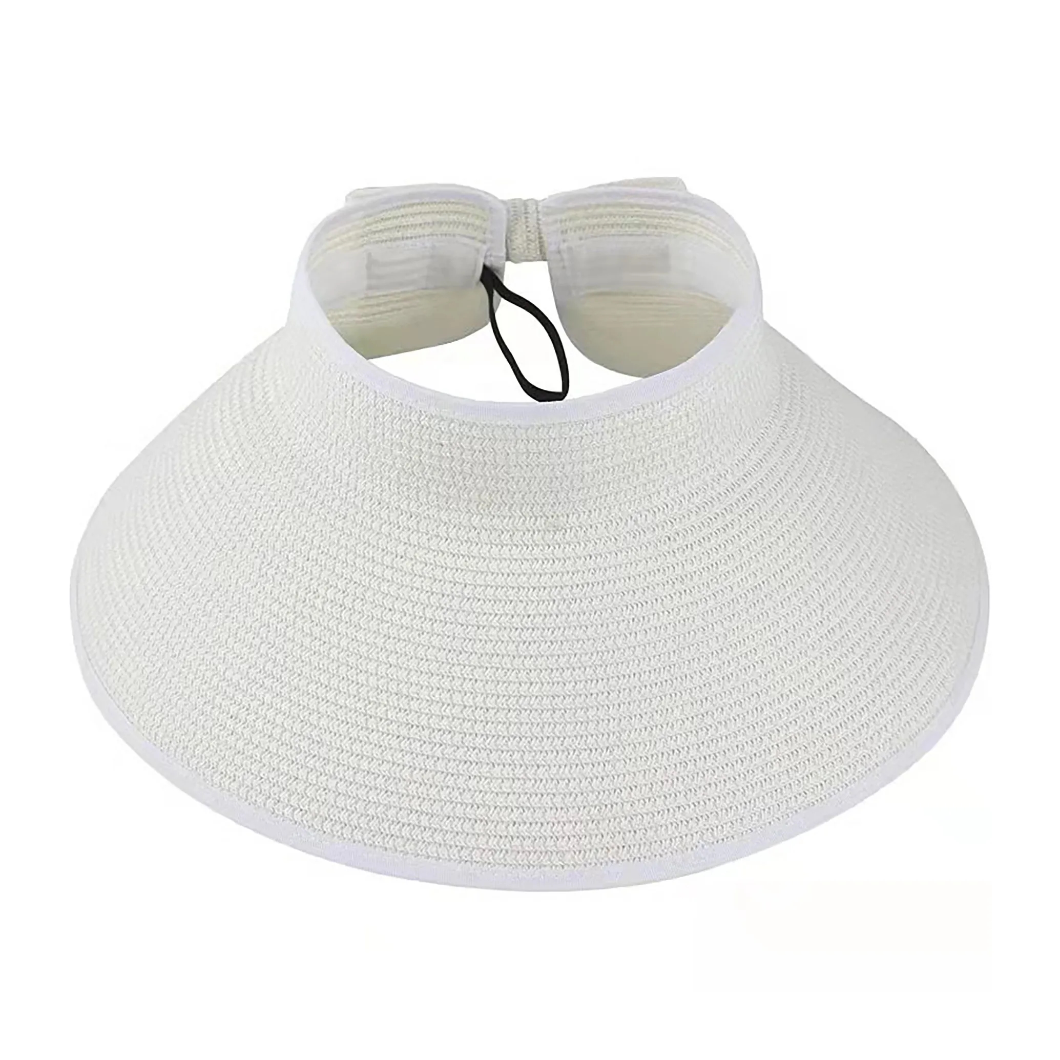 Roll-up Straw Sun Visor 8