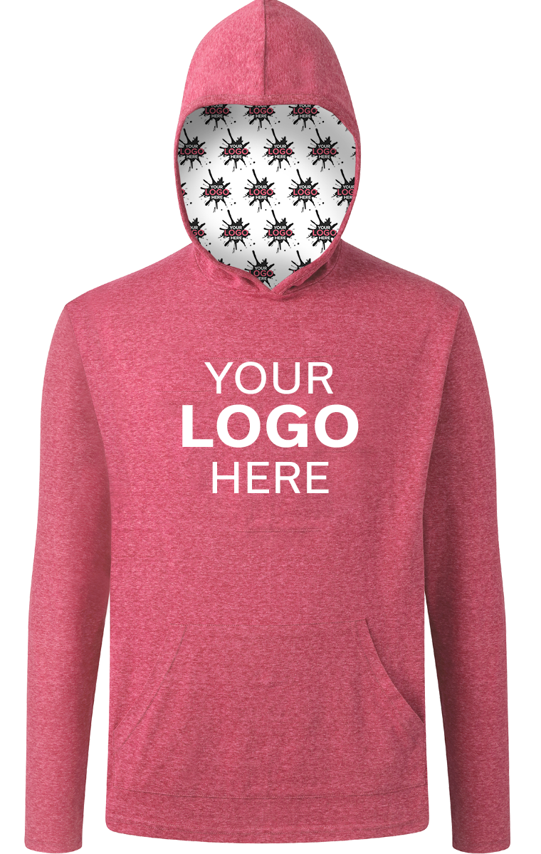 Your Logo Here Triblend Pullover Hoodie 1