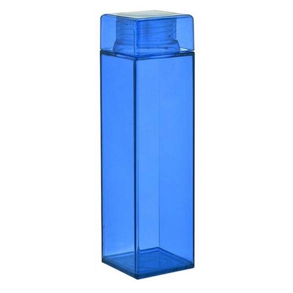 Square Plastic Water Bottle 17 oz 2
