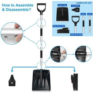 Stainless Steel Snow Shovel 4