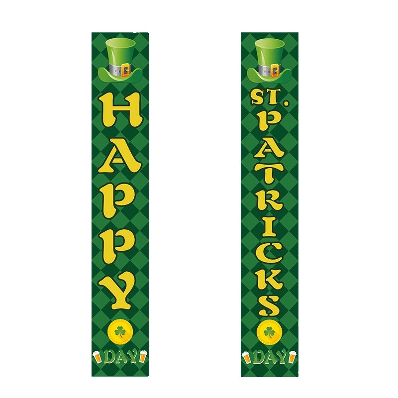 Happy St Patricks Day and Lucky Banner Decor for Home 11