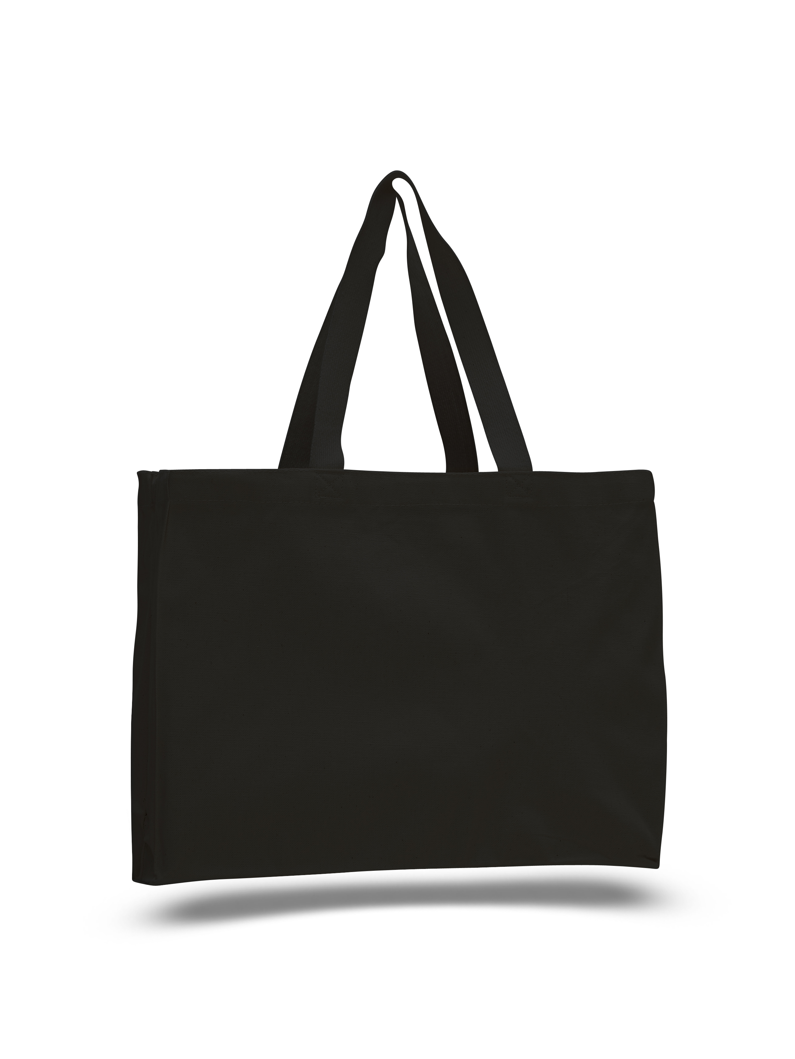Heavy 12 oz. Cotton Canvas Gusset Tote Bag - Colors, custom tote bag with logo imprint 7