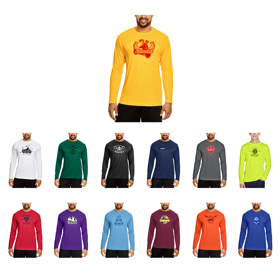 Team 365 Performance Men's Long Sleeve Shirt 2