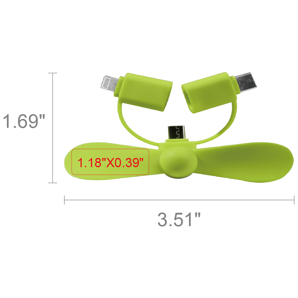 Mini 3-in-1 Portable Phone Fan 17