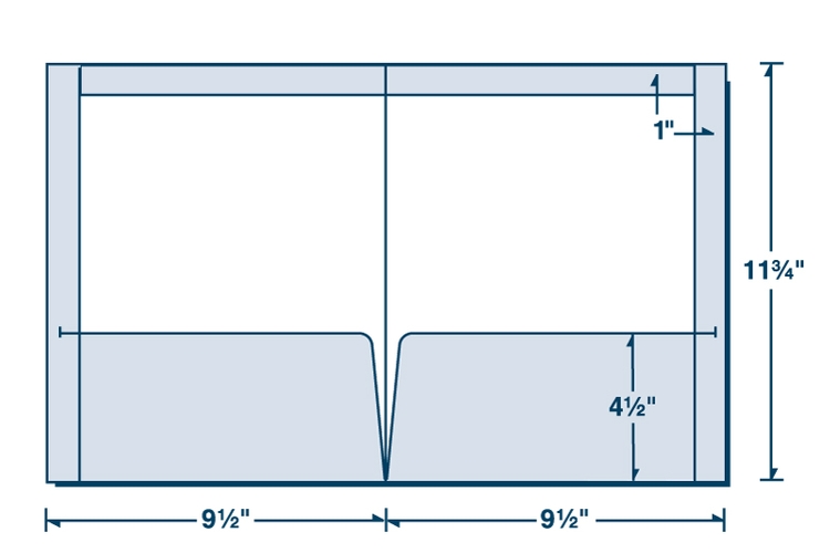 Reinforced Edge Presentation Folders 10