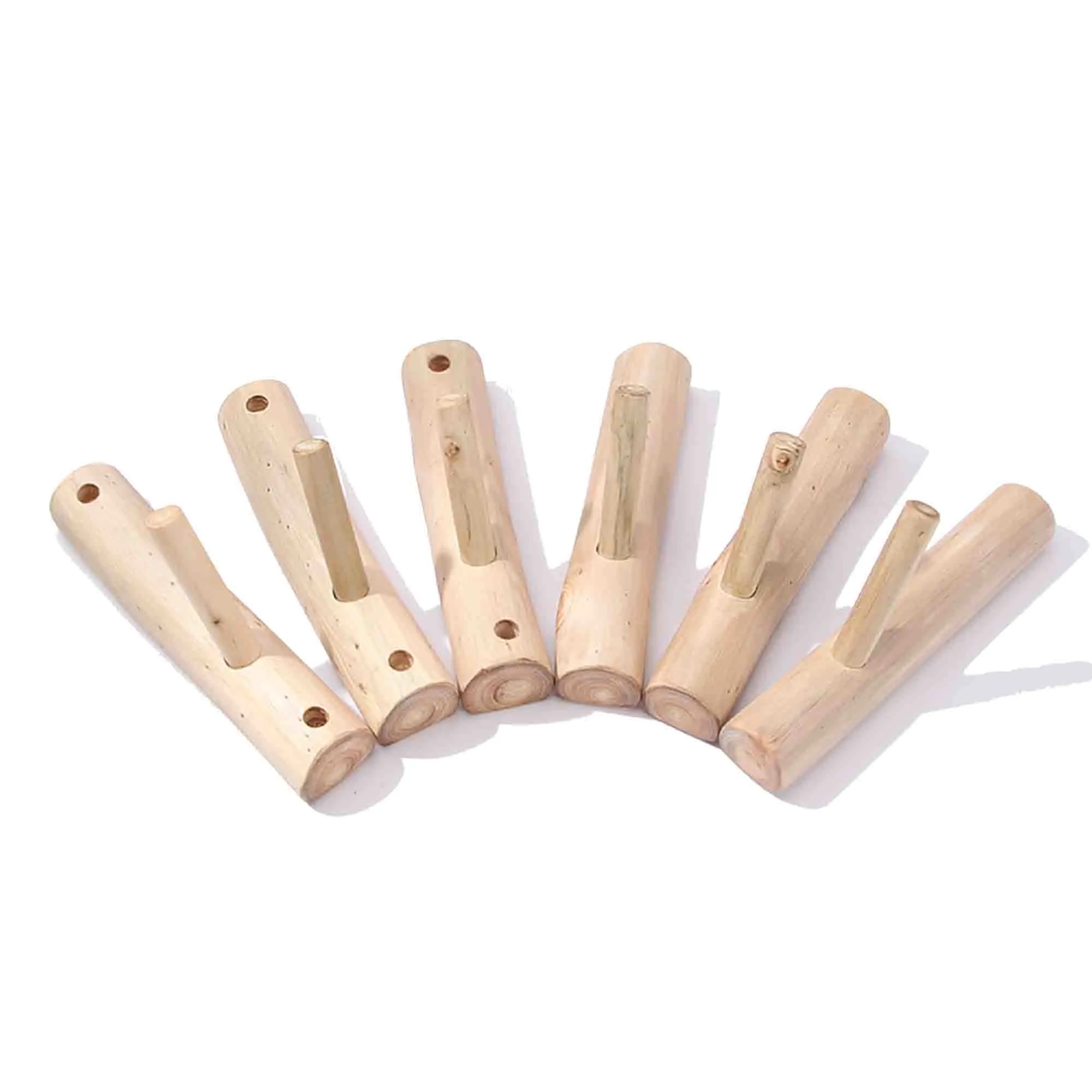 Real Wooden Tree Branch Wall Hook 2