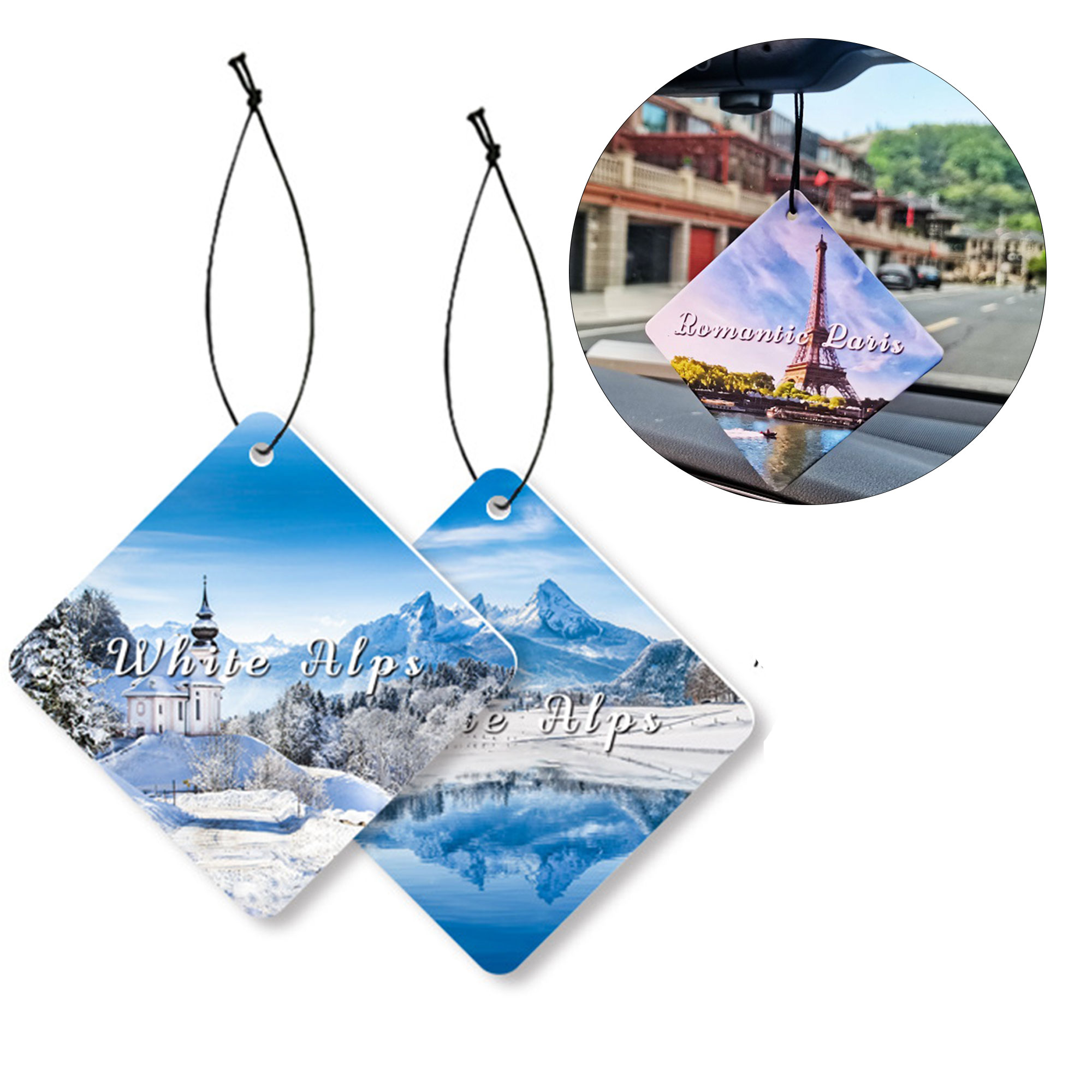 Scented Car Air Freshener Pad 2