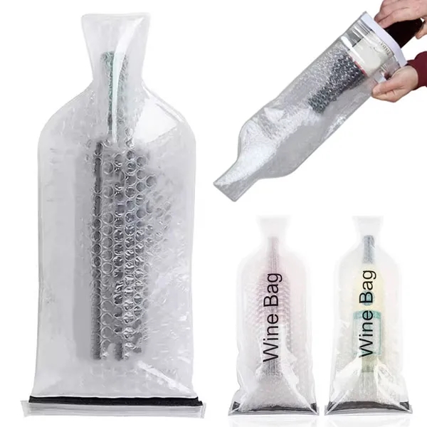 Travel Wine Bottle Bubble Wrap Bag 5