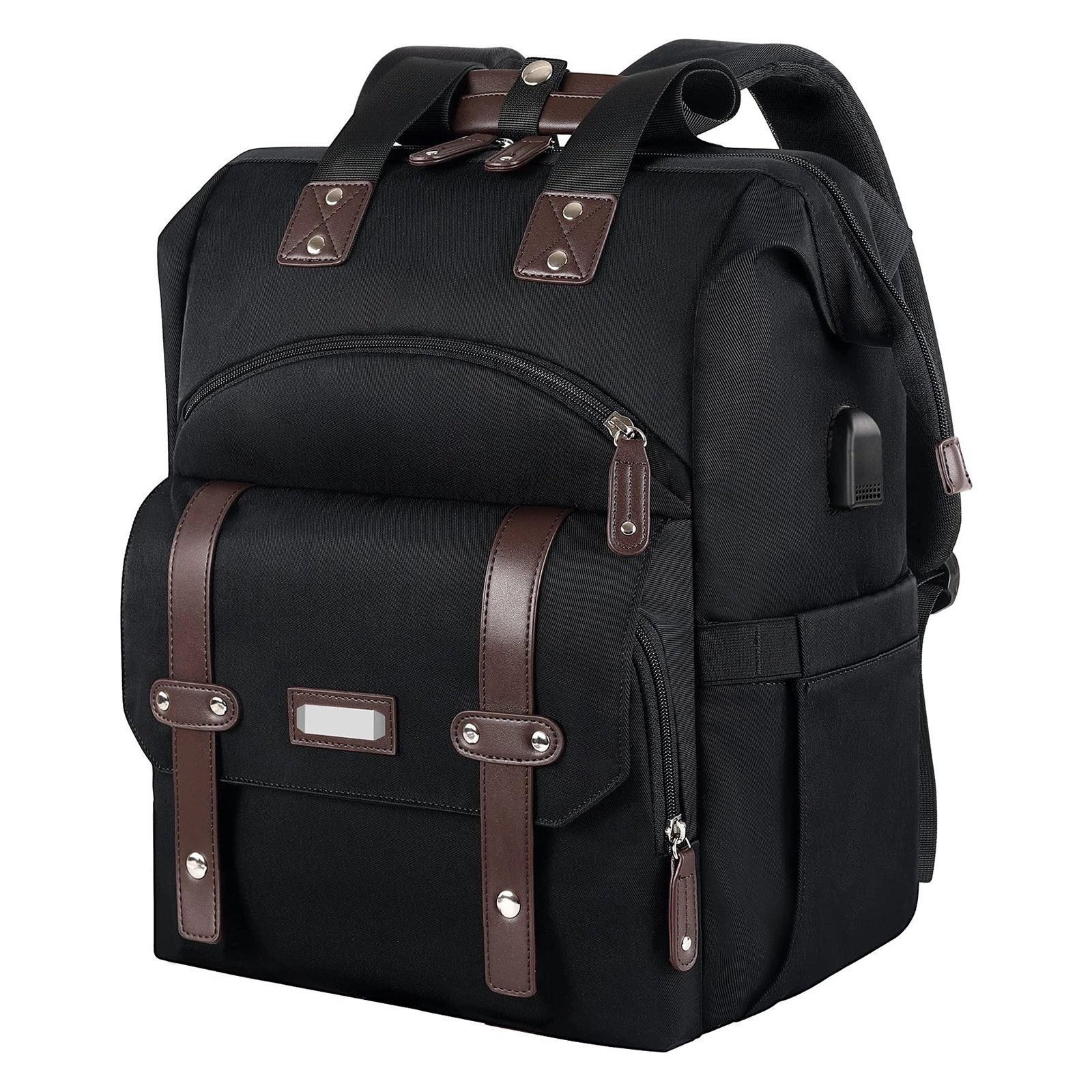 Rfid Backpack For 15.6 Inch Laptop With Usb Charging Port 5