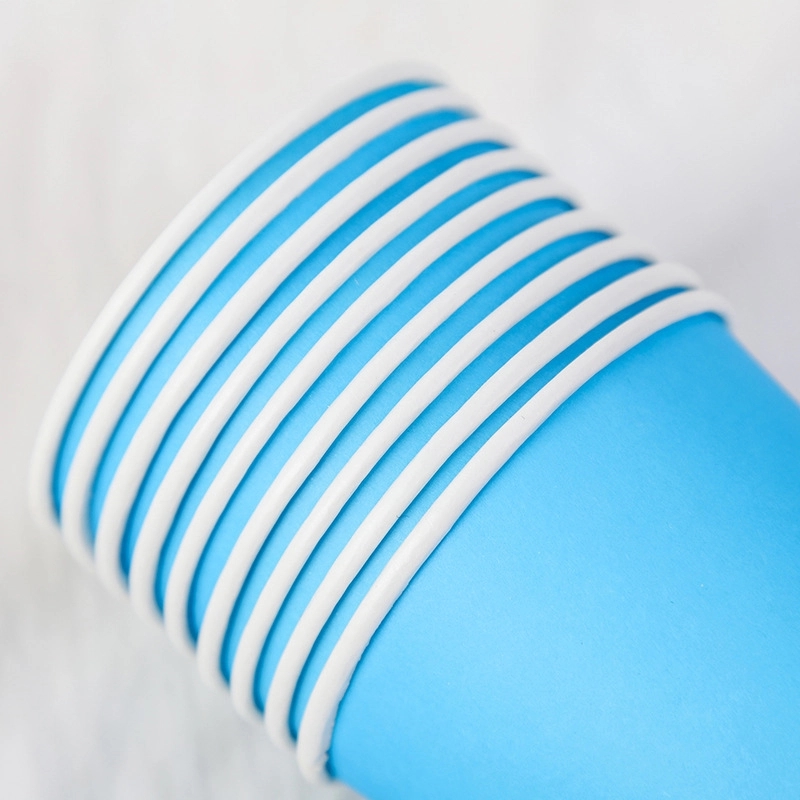 9oz Disposable Party Picnic Beverage Ice Cream Paper Cup 19