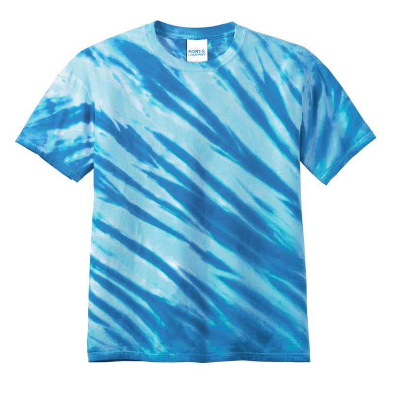 Port & Company - Tiger Stripe Tie-Dye Tee. 24