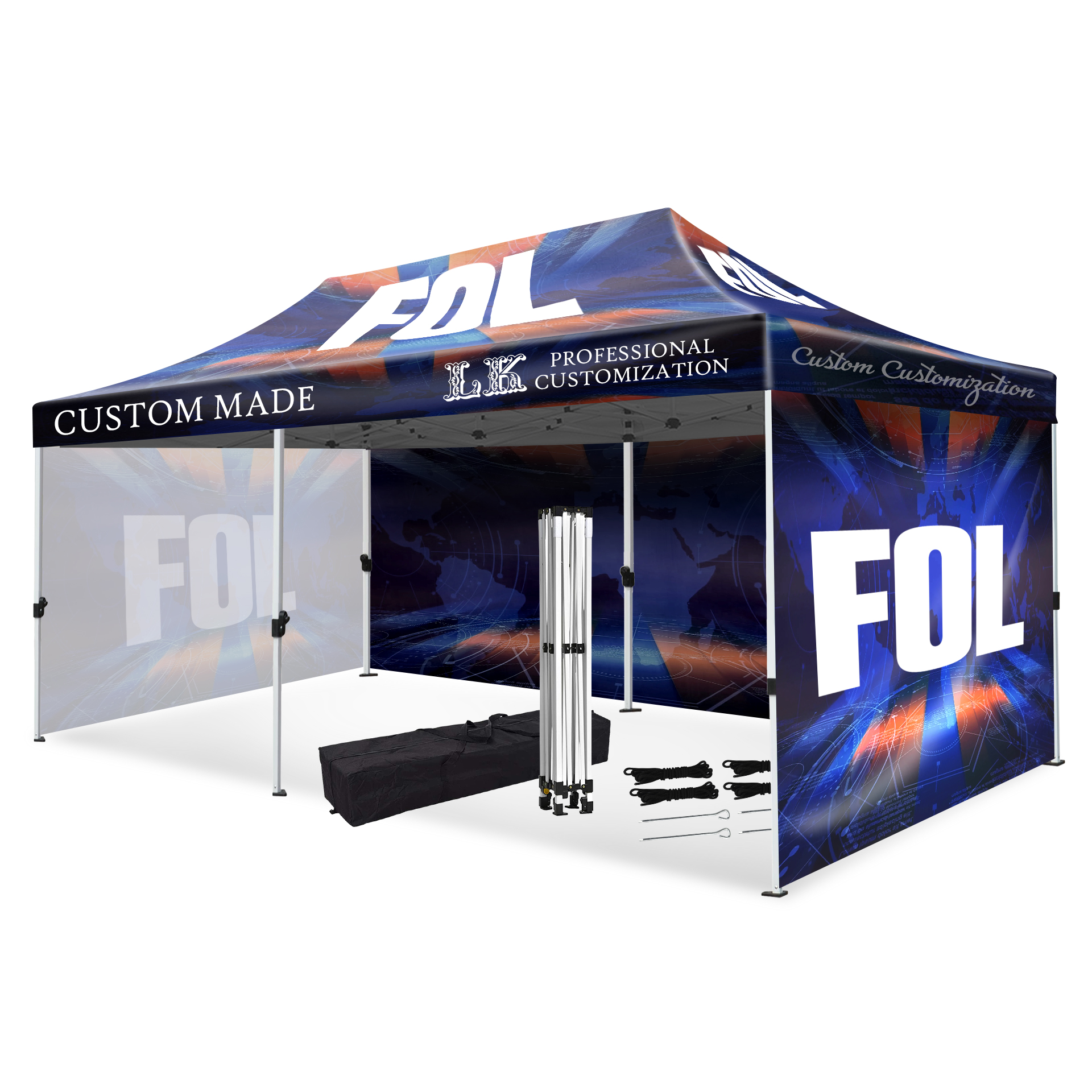 Dye Sublimation Canopy Tent (10' x 20') 2