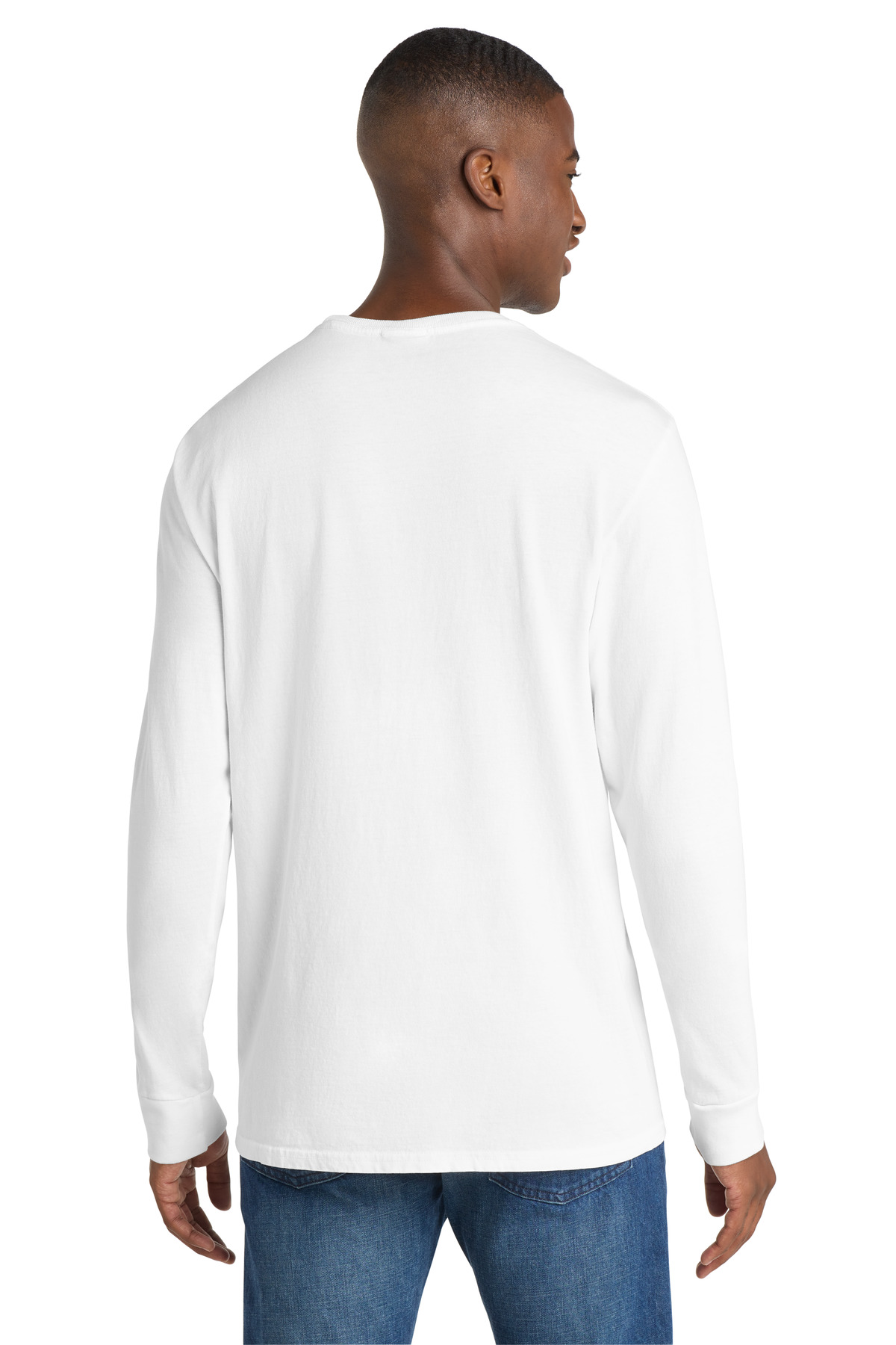 Port & Co Beach Wash Garment-Dyed Long Sleeve Tee PC099LS 3