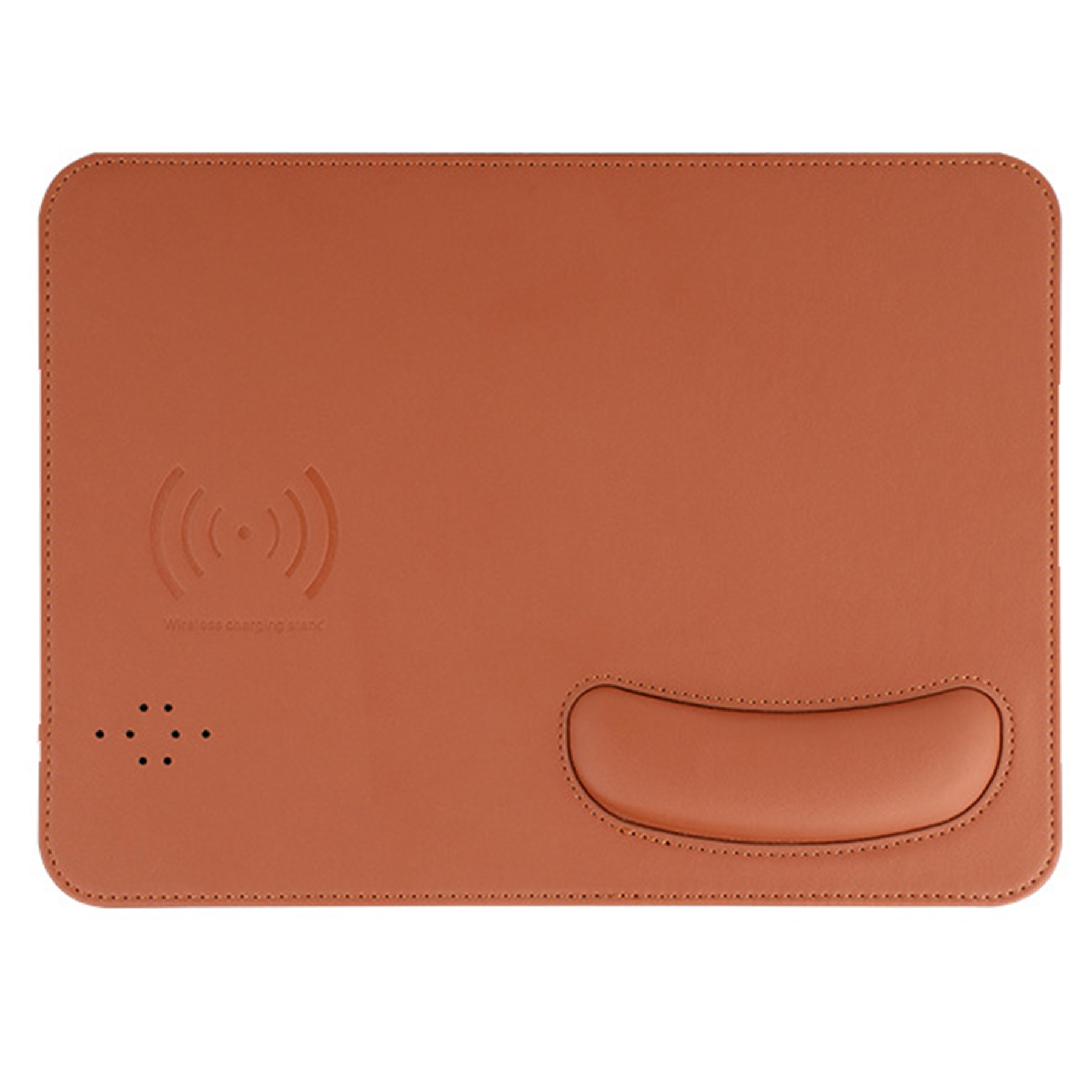 Leather Wireless Charge Mouse Pad 6