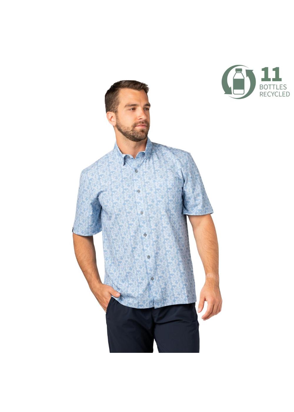 Storm Creek Men's Enthusiast 4-Way Stretch Printed Short Sleeve Outdoor Shirt 6