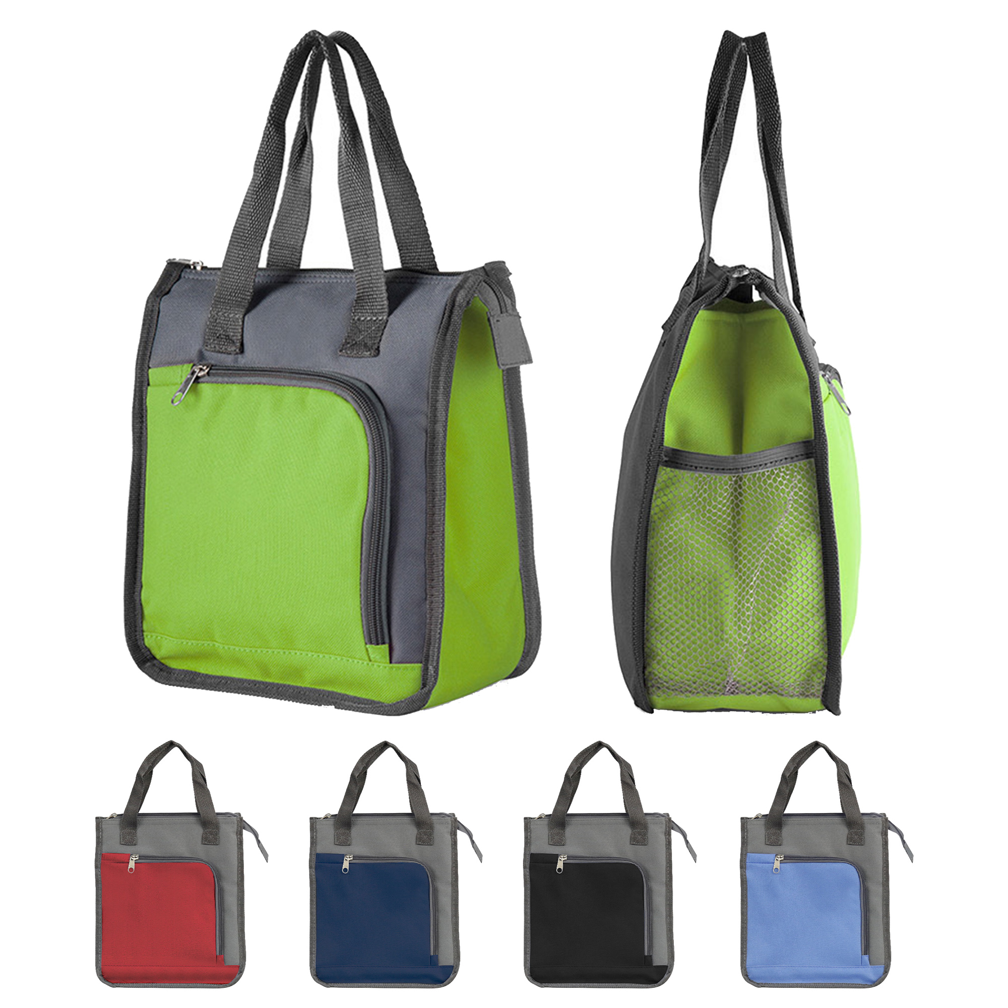 Campus Work Simple Lunch Bag Oxford Cloth Portable Bento Bag 2