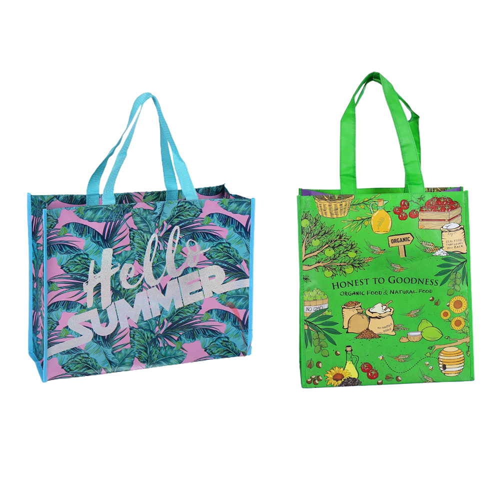 Extra Large Laminated Shopping Tote 1