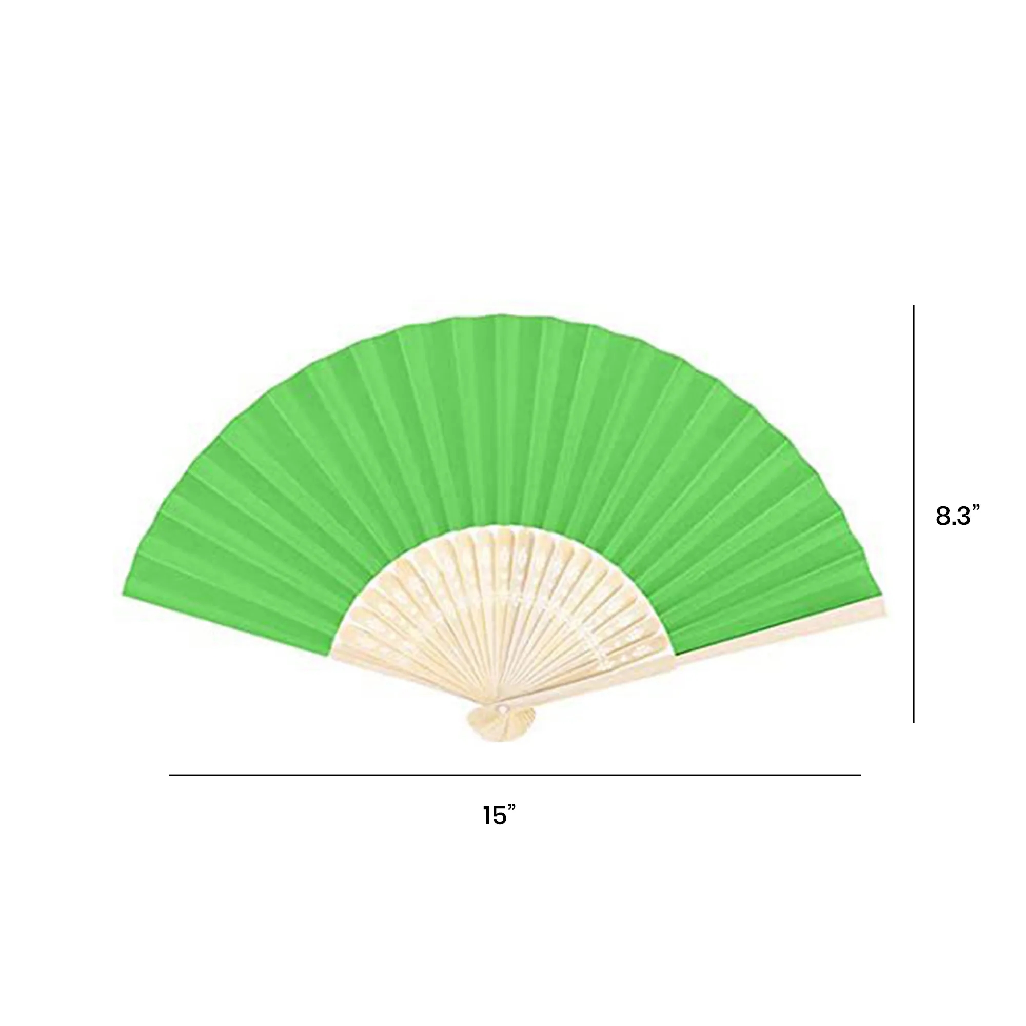 Single-Sided Bamboo Fan 6