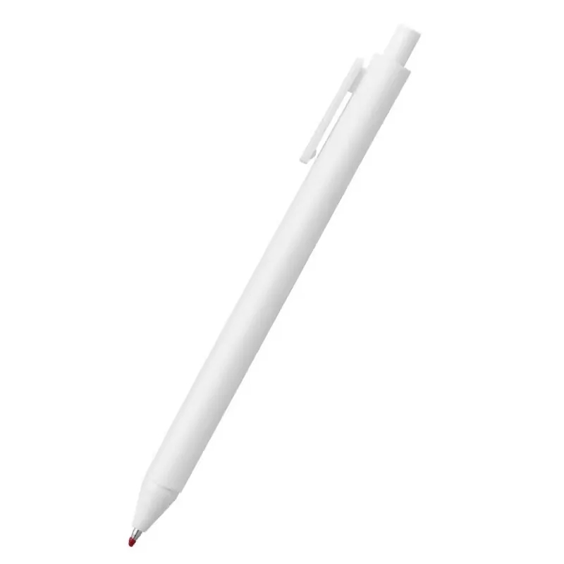 Solid Trim Click Stick Ballpoint Pen with Pocket Clip 5