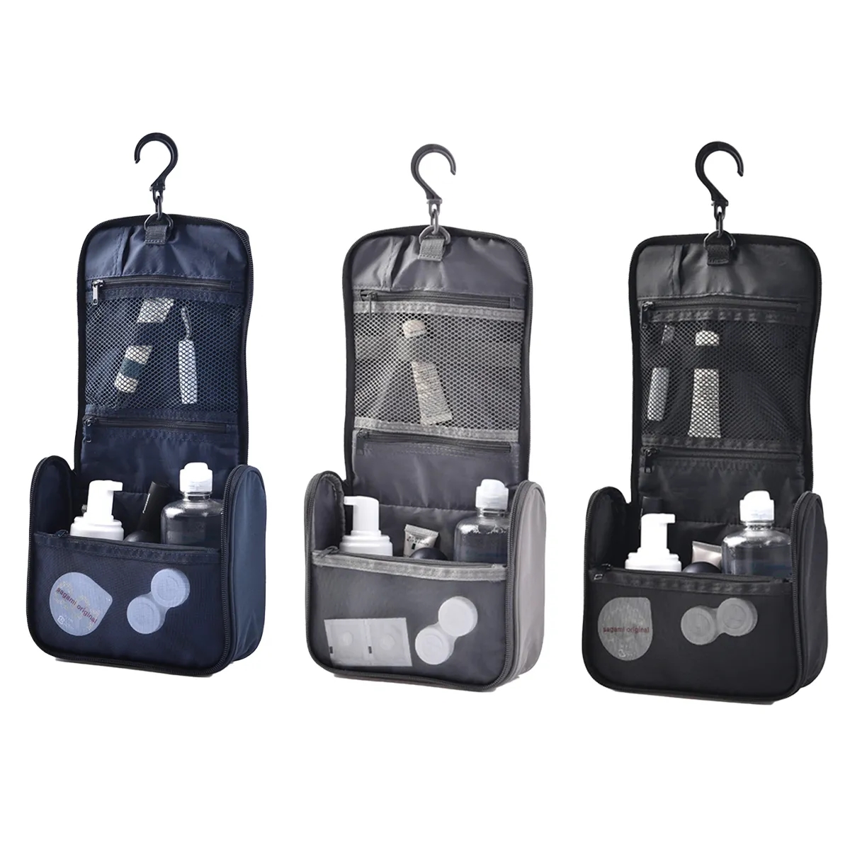 Travel Toiletry Cosmetic Makeup Bag Waterproof Organizer 3