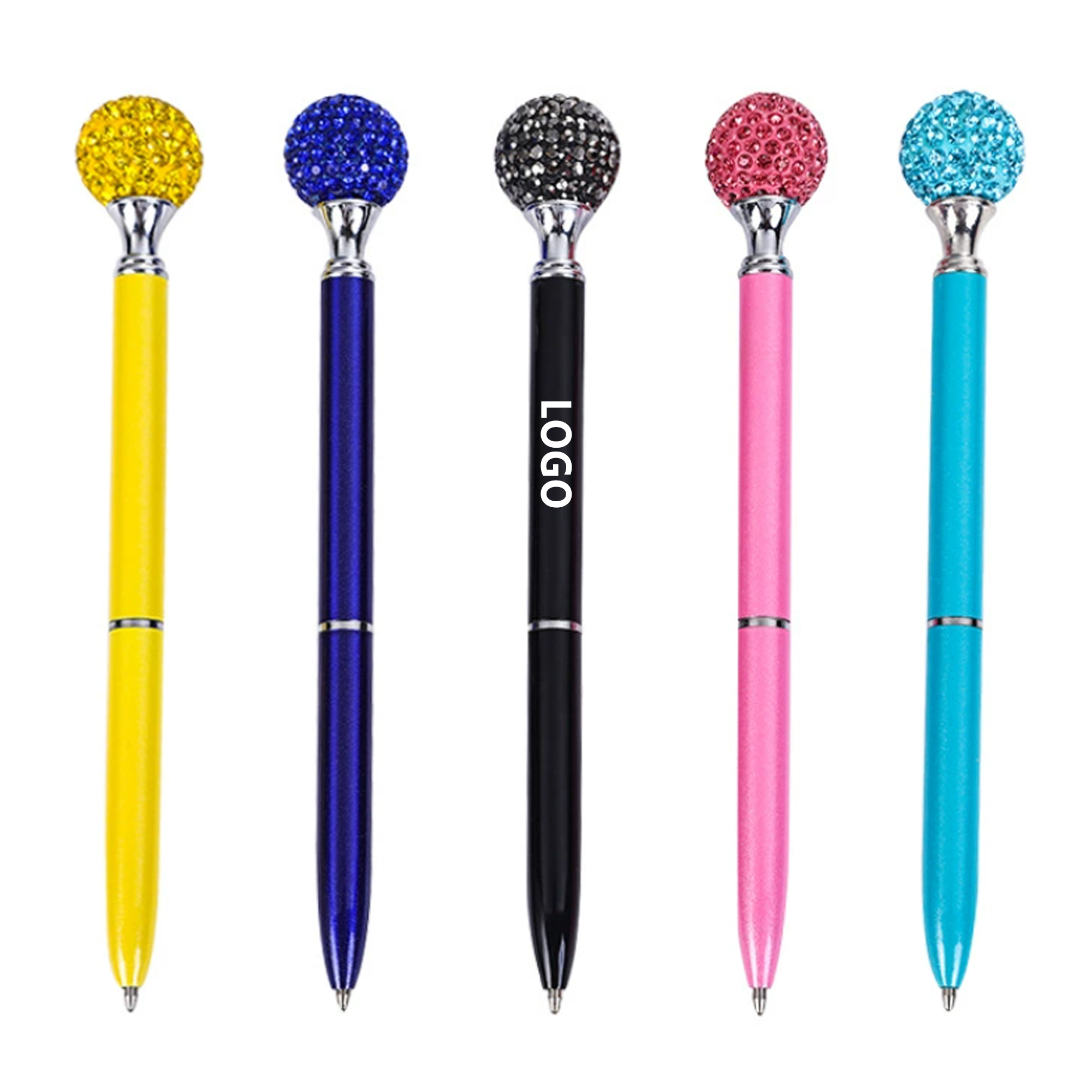 Diamond Ball Flower Ball Metal Pen 2